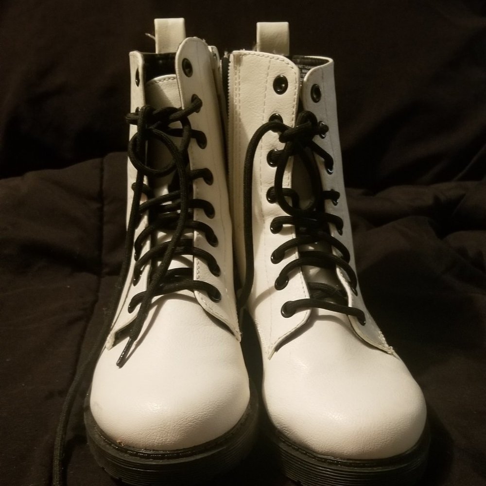 White boots